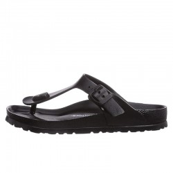 Sandalias Planas Mujer Birkenstock Gizeh Eva Negro