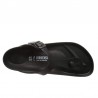 Sandalias Planas Mujer Birkenstock Gizeh Eva Negro