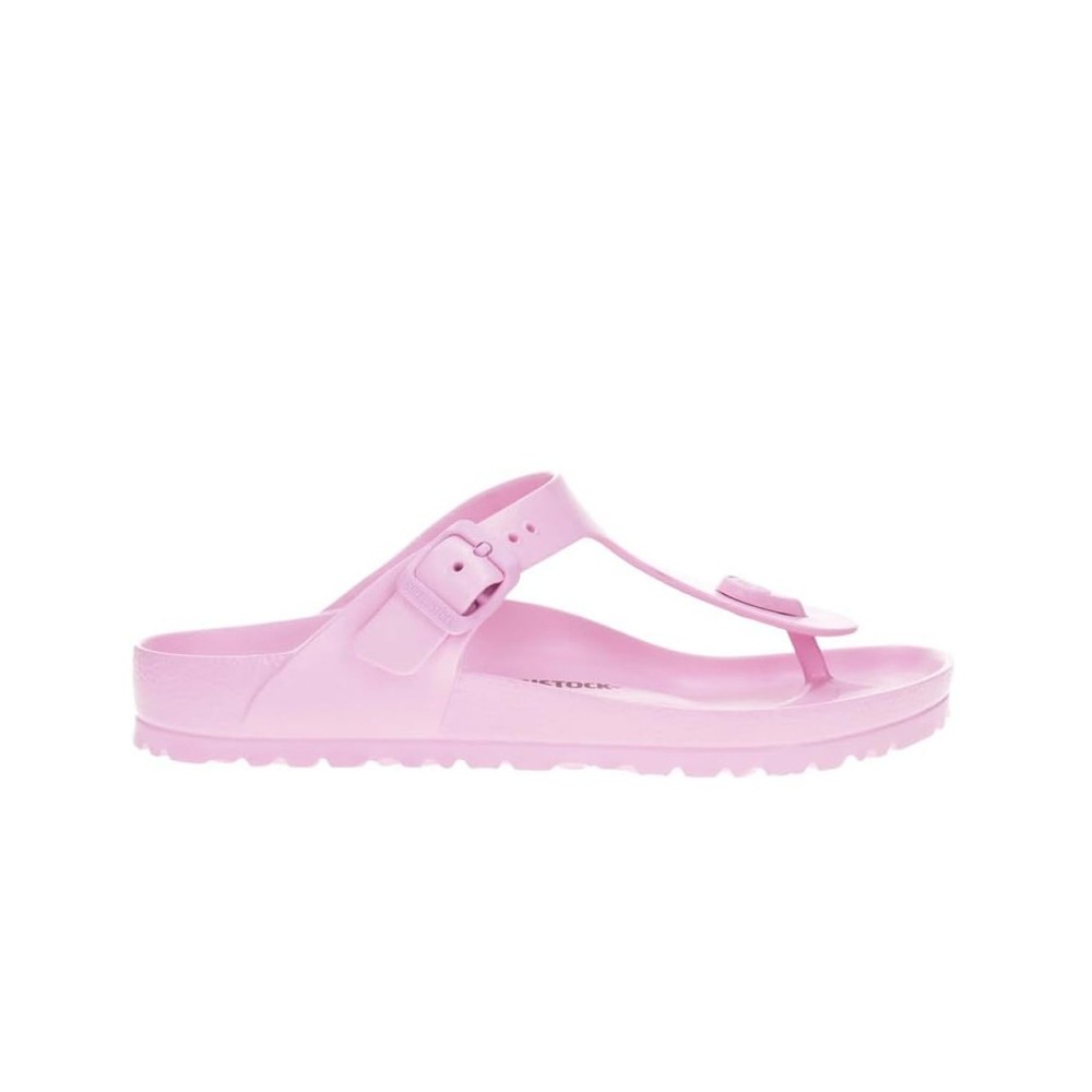 Sandalias Planas Mujer Birkenstock Gizeh Eva Rosa