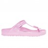 Sandalias Planas Mujer Birkenstock Gizeh Eva Rosa