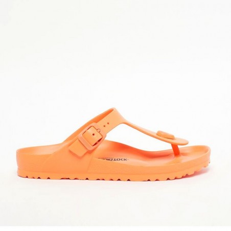 Sandalias Planas Mujer Birkenstock Gizeh Eva Naranja