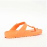 Sandalias Planas Mujer Birkenstock Gizeh Eva Naranja