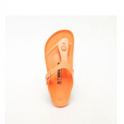 Sandalias Planas Mujer Birkenstock Gizeh Eva Naranja