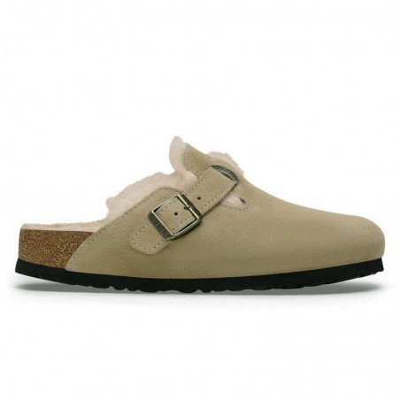 Zuecos Mujer Birkenstock Boston Taupe