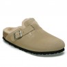 Zuecos Mujer Birkenstock Boston Taupe