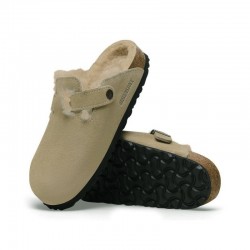 Zuecos Mujer Birkenstock Boston Taupe
