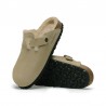 Zuecos Mujer Birkenstock Boston Taupe