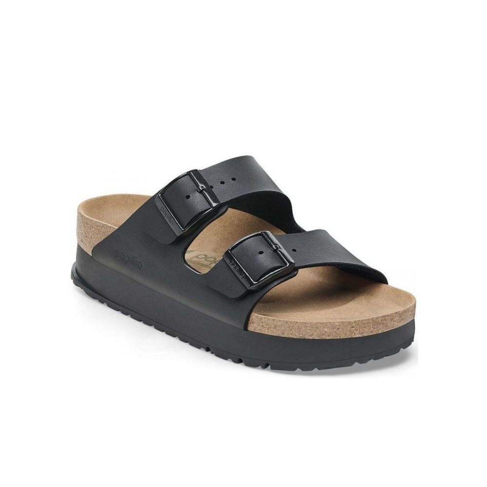 Sandalias Planas Mujer Birkenstock Arizona Flex Negro