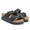 Sandalias Planas Mujer Birkenstock Arizona Flex Negro
