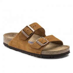 Sandalias Hombre Birkenstock Arizona Sfb Cuero