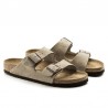 Sandalias Hombre Birkenstock Arizona Taupe