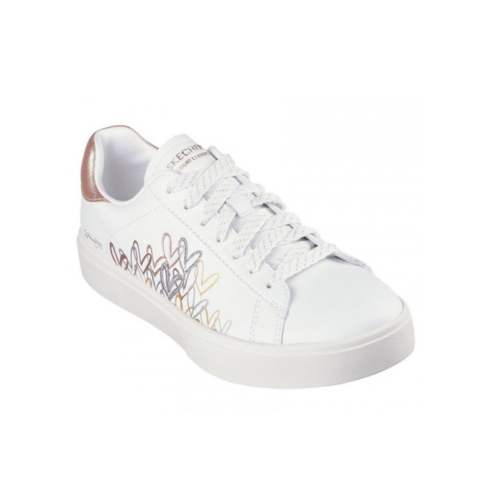 Sneakers Mujer Skechers Gleaming Hearts Blanco