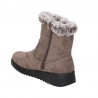 Botines Planos Mujer Zapp 27166 Taupe