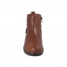 Botines Planos Mujer Laura Azaña 26811 Cuero
