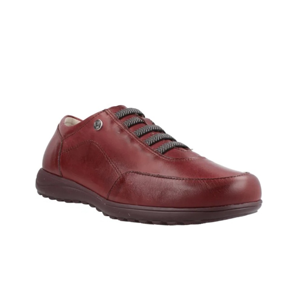 Zapatos Casual Mujer Pitillos 117 Burdeos