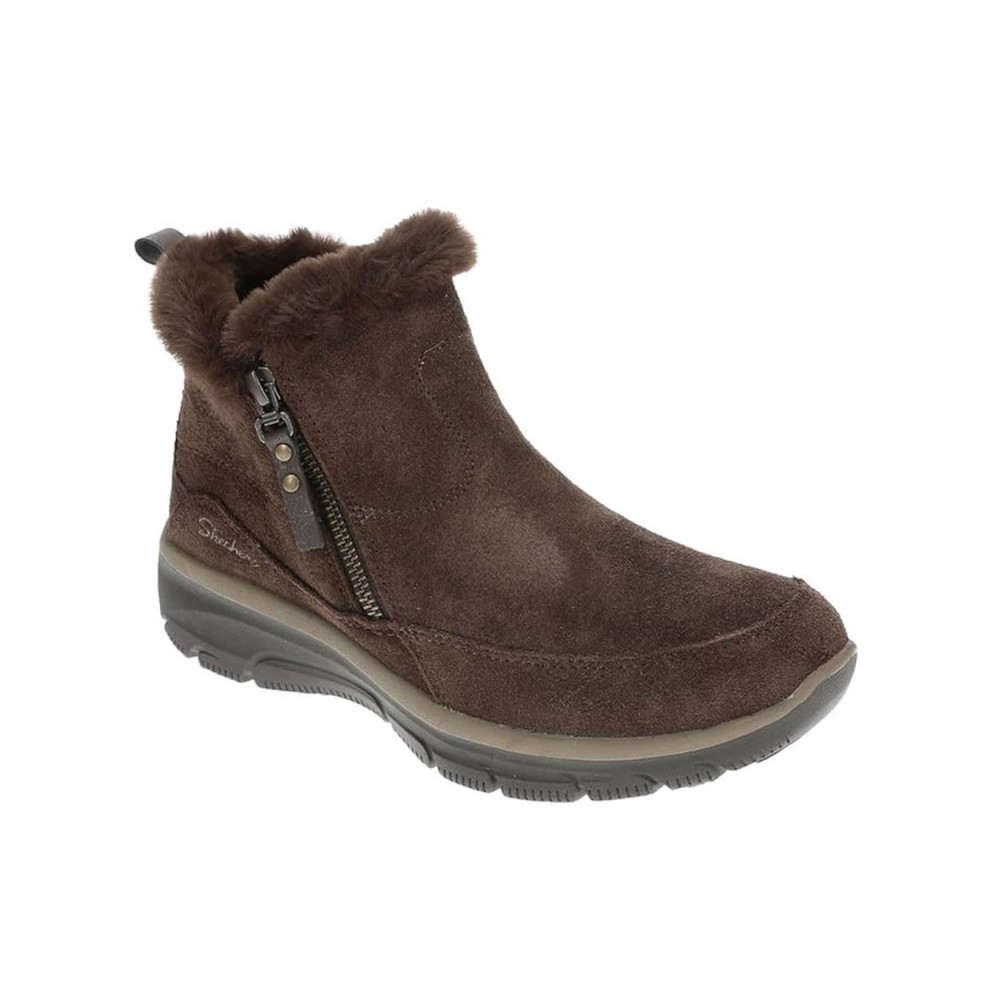 Botines Planos Mujer Skechers Easy Going Marron