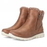 Botines Planos Mujer Skechers Synergy Marron