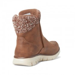 Botines Planos Mujer Skechers Synergy Marron