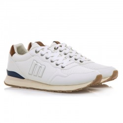 Sneakers Hombre Mustang Porland Classic Blanco
