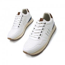 Sneakers Hombre Mustang Porland Classic Blanco