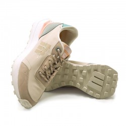 Sneakers Mujer Mustang Zinc Beig