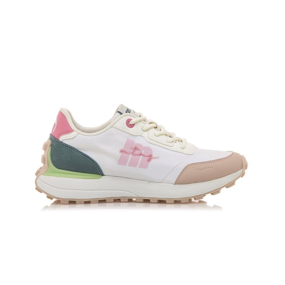 Sneakers Mujer Mustang Zinc Blanco