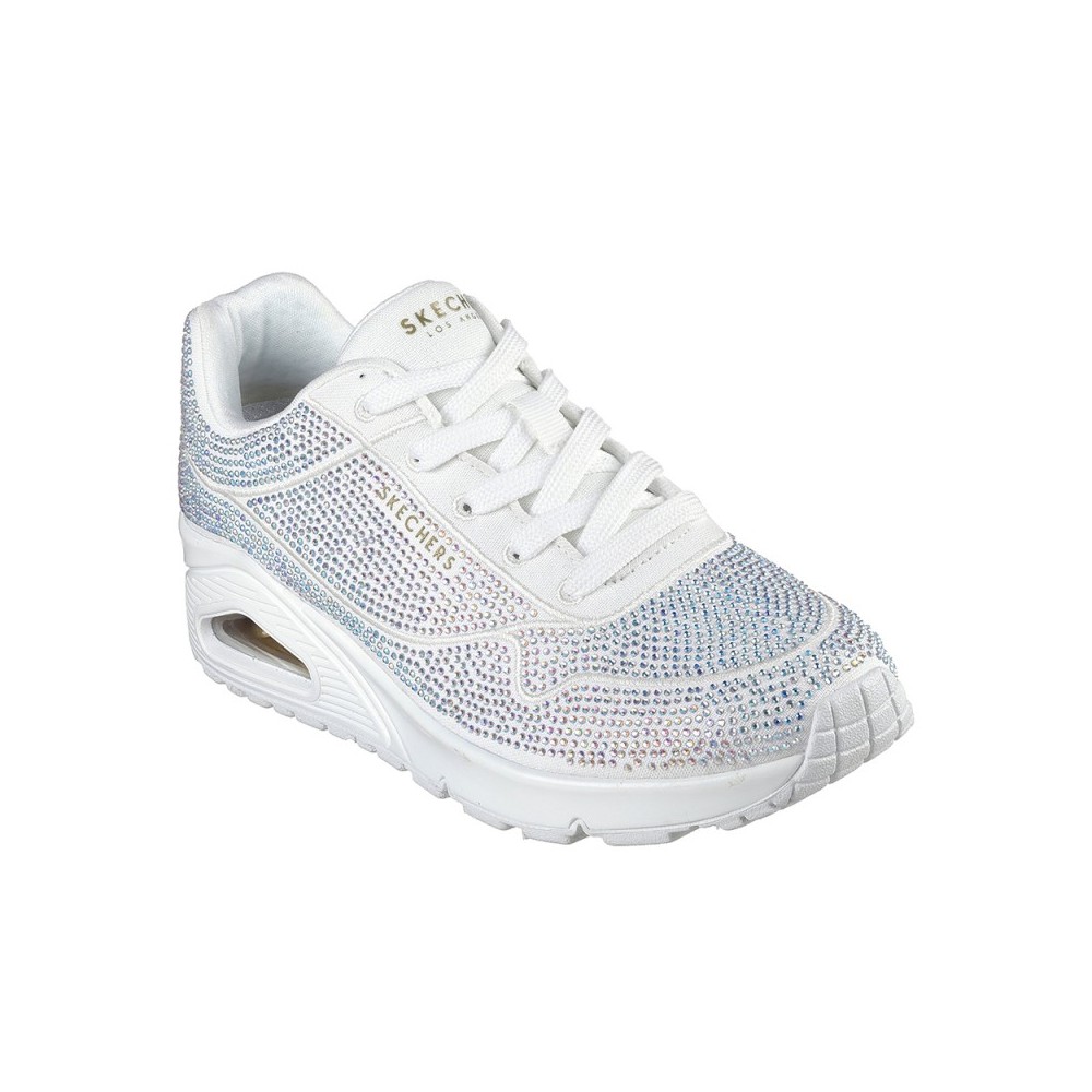 Sneakers Mujer Skechers Uno-Disco Rave Blanco