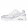 Sneakers Mujer Skechers Uno-Disco Rave Blanco