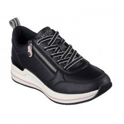 Sneakers Mujer Skechers Billion 2 - Side Lines Negro