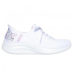 Sneakers Mujer Skechers Slip-Ins:ultra Felx 3.0 Blanco