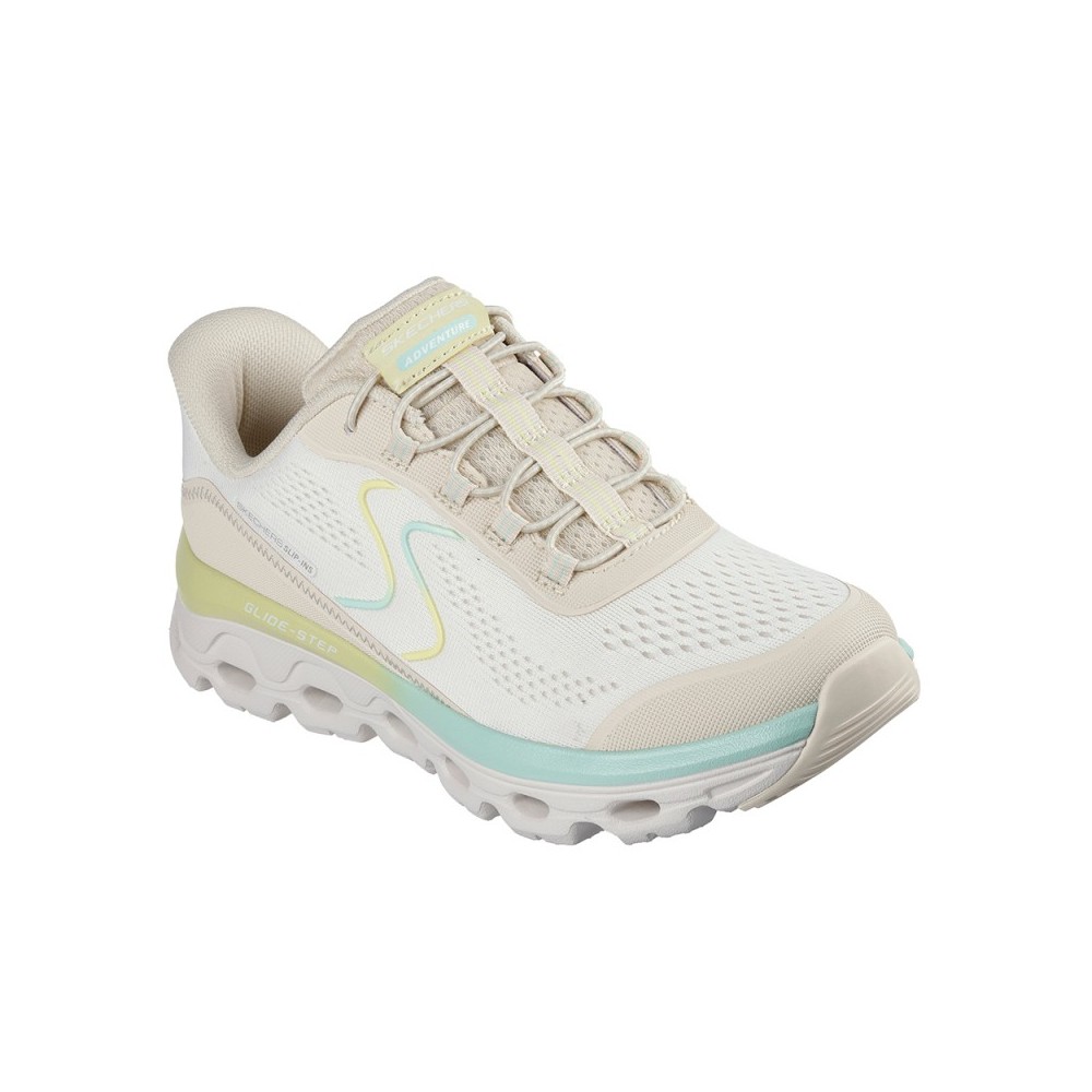 Sneakers Mujer Skechers Slip-Ins:glide-Step Sole Beig