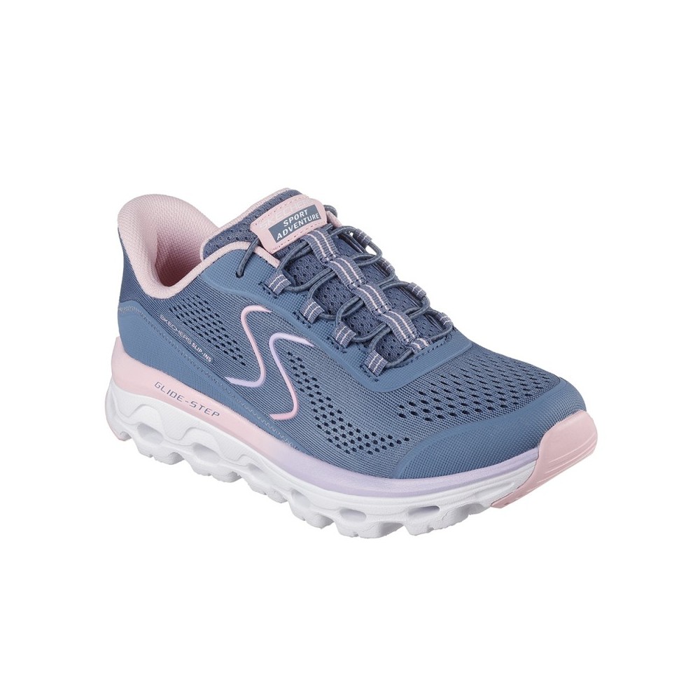 Sneakers Mujer Skechers Slip-Ins:glide-Step Sole Gris