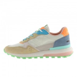 Sneakers Mujer Victoria Luna Nylon & Serraje Hielo