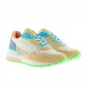 Sneakers Mujer Victoria Luna Nylon & Serraje Hielo