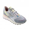 Sneakers Mujer Victoria Luna Nylon & Serraje Azul