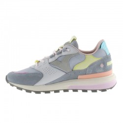 Sneakers Mujer Victoria Luna Nylon & Serraje Azul