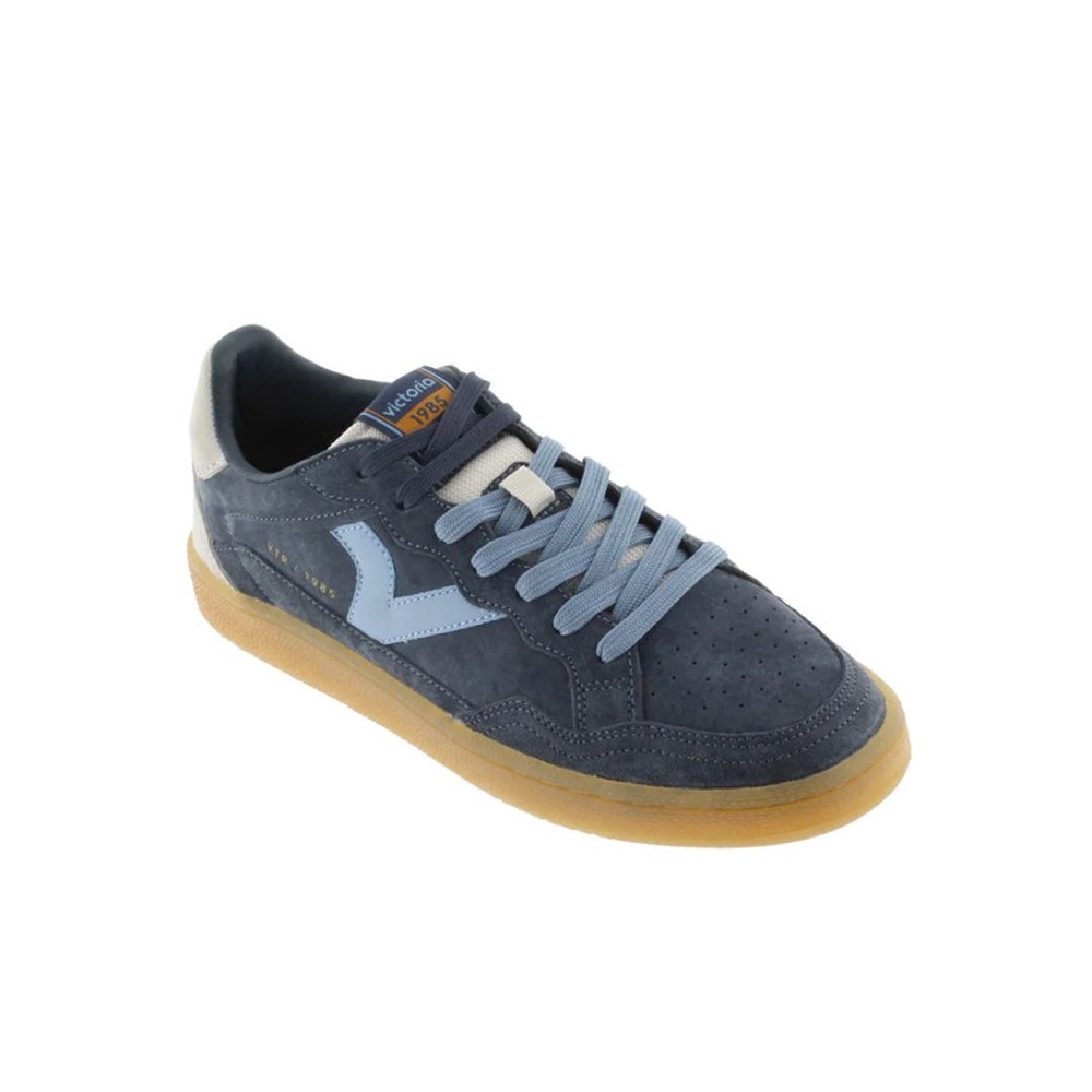 Sneakers Hombre Victoria Smash -Soft Suede Marino