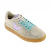 Sneakers Mujer Victoria Smash - Suede Color Beig