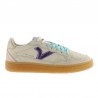 Sneakers Mujer Victoria Smash - Suede Color Beig