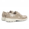 Zapatos Casual Mujer Fluchos F2202 Oro