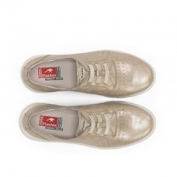 Zapatos Casual Mujer Fluchos F2202 Oro
