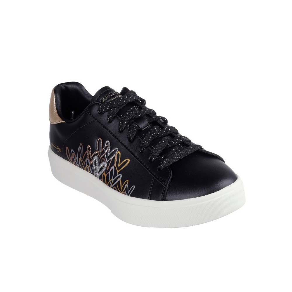 Sneakers Mujer Skechers Gleaming Hearts Negro