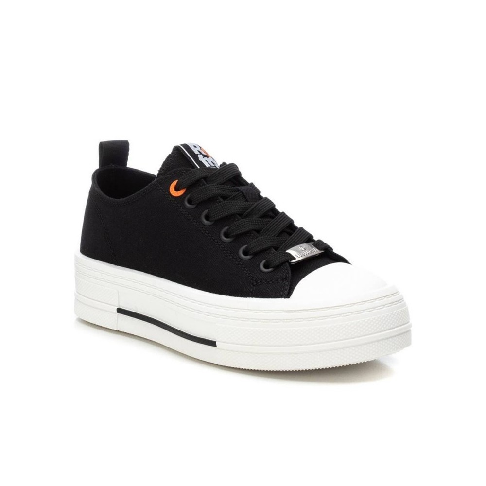 Zapatillas Lona Mujer Refresh 172817 Negro