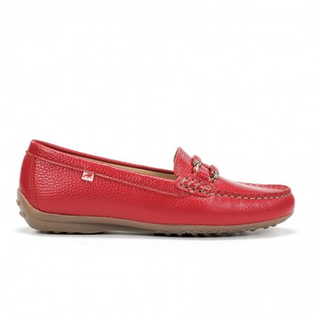 Mocasines Mujer Fluchos F2156 Rojo