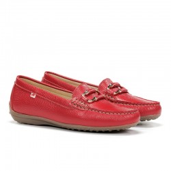 Mocasines Mujer Fluchos F2156 Rojo