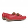 Mocasines Mujer Fluchos F2156 Rojo