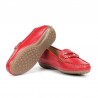 Mocasines Mujer Fluchos F2156 Rojo