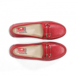 Mocasines Mujer Fluchos F2156 Rojo