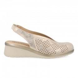 Zapatos Casual Mujer Pitillos 5743 Oro