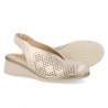 Zapatos Casual Mujer Pitillos 5743 Oro